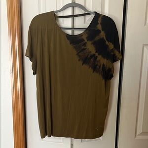 JoyLab Green Tie Dye Tee